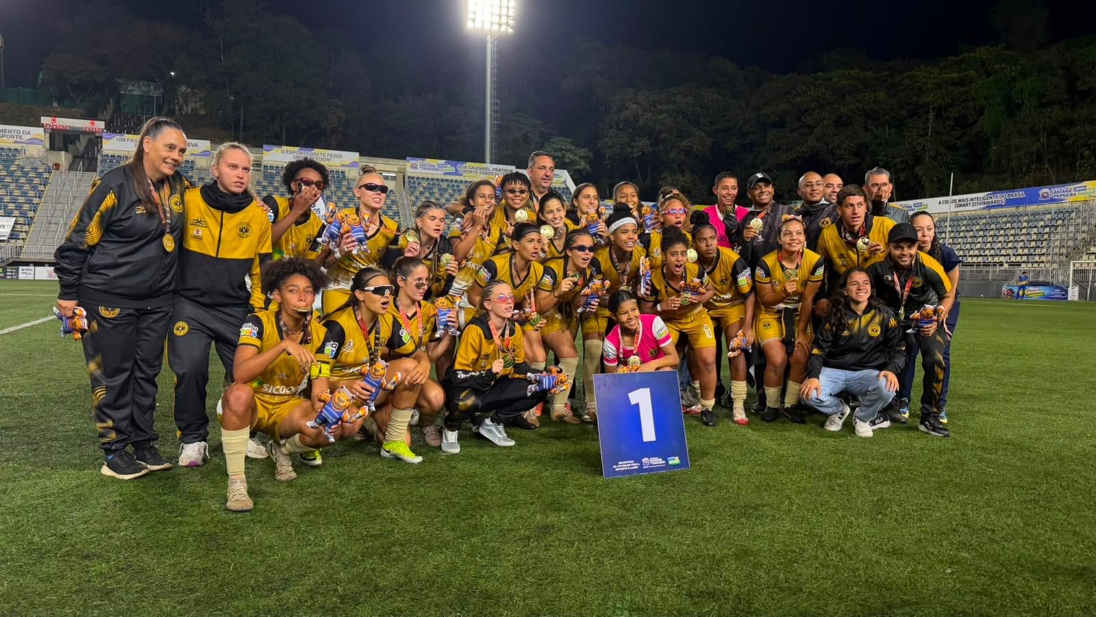 Um  espetaculo  Desportivo Sorocaba e Bi Campeã dos jogos regionais para´bens meninas